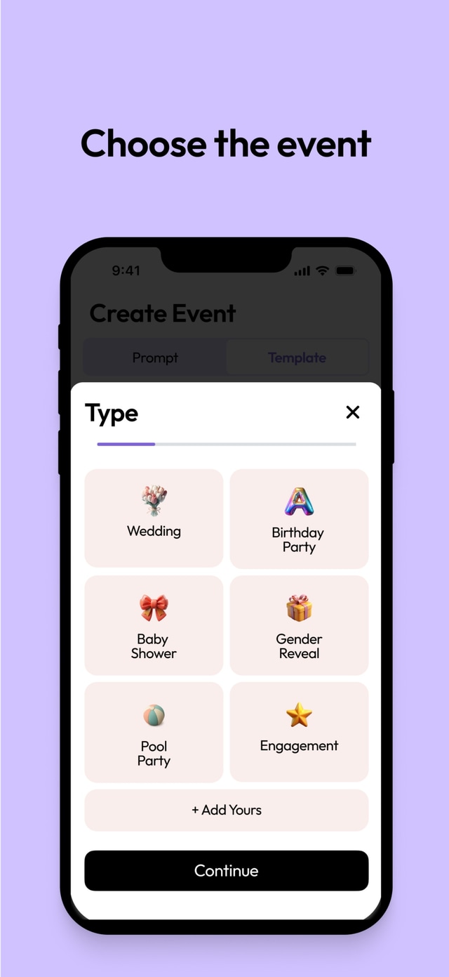 Invitify App Screenshot 2